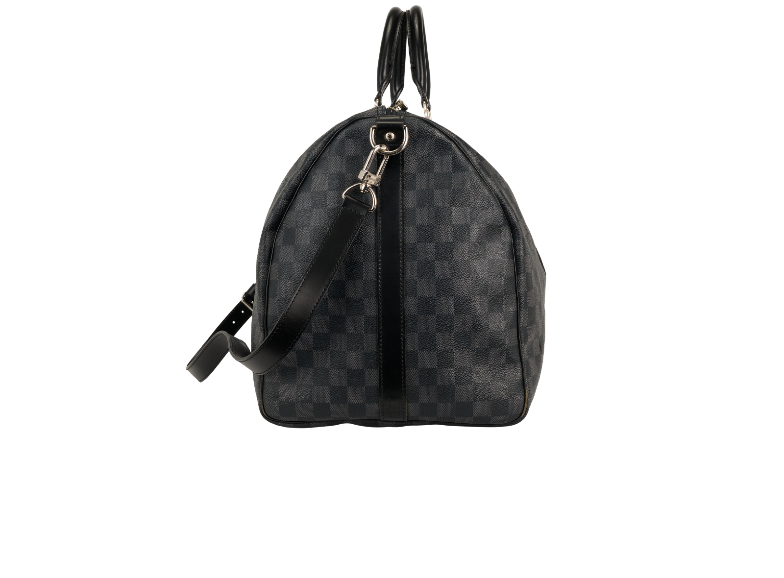 Keepall Bandouliere 55, &pound;995, Handbags, Grey, Canvas, Side view